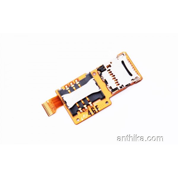 Samsung M3510 Sim Kart Mikro Sd Kart Yuva Original...