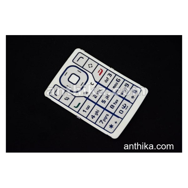 Nokia N76 Tuş Original Keypad Silver New Conditio...