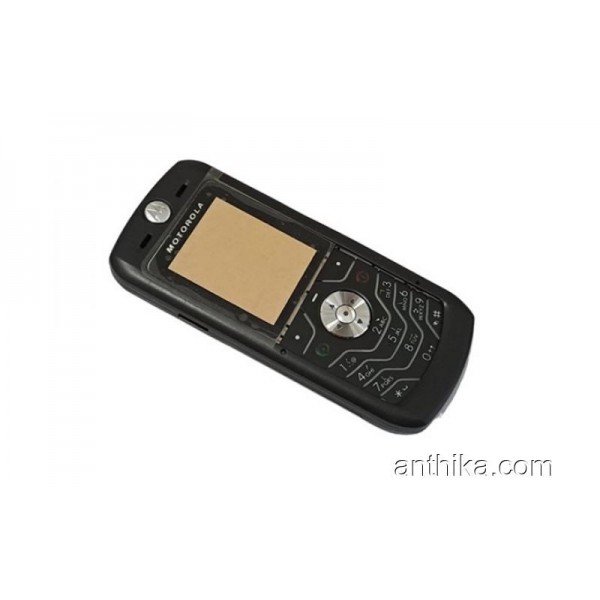 Motorola L6 Kapak Kasa Tuş Siyah Full Housing New