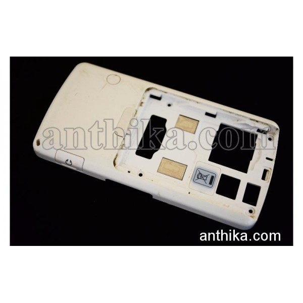 LG KG800 Kasa Original Middle Cover White Used