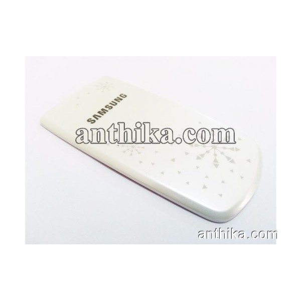 Samsung B310 Kapak Original Battery Cover White Ne...